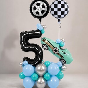 Race Car Balloon Stack Kit – DIY Birthday Balloon Centrepiece