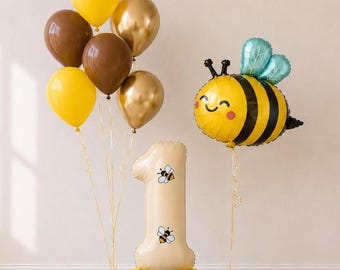Bee Party Decor DIY Balloon Kit – Bee Birthday Decoration