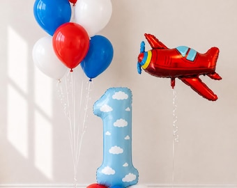 DIY Helicopter Balloon Stack  Party Decor Kit