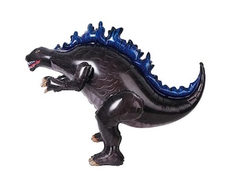Jumbo Godzilla Mylar Balloon: Walking Dinosaur Party Decor