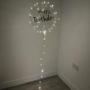 LED Bobo Balloons with batteries included: 24-inch Light Up Party Decorations image 7