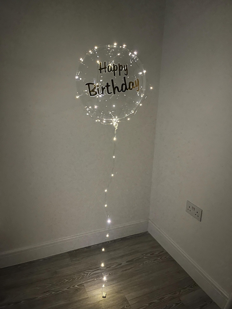 LED Bobo Balloons with batteries included: 24-inch Light Up Party Decorations image 7