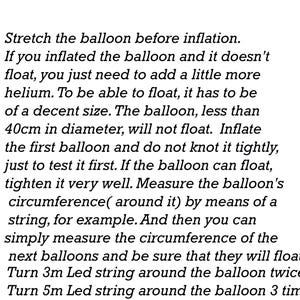 LED Bobo Balloons with batteries included: 24-inch Light Up Party Decorations image 5