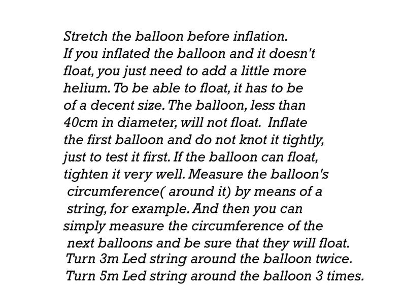 LED Bobo Balloons with batteries included: 24-inch Light Up Party Decorations image 5