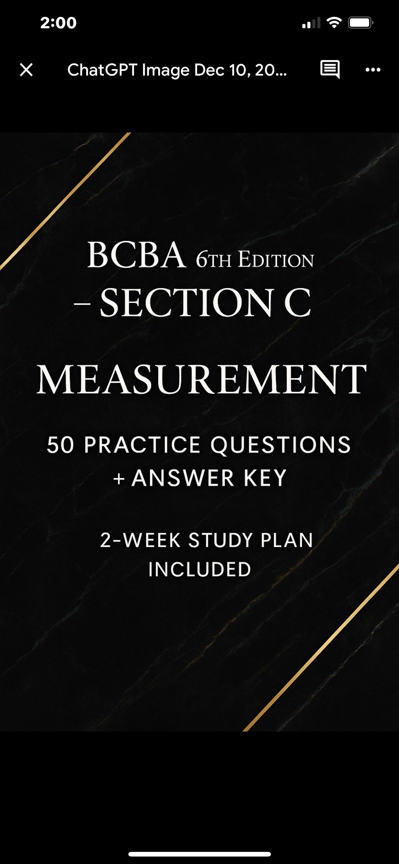 BCBA Study Guides & Mock Exams | Sections A–D | ABA Exam Prep Pdf ...