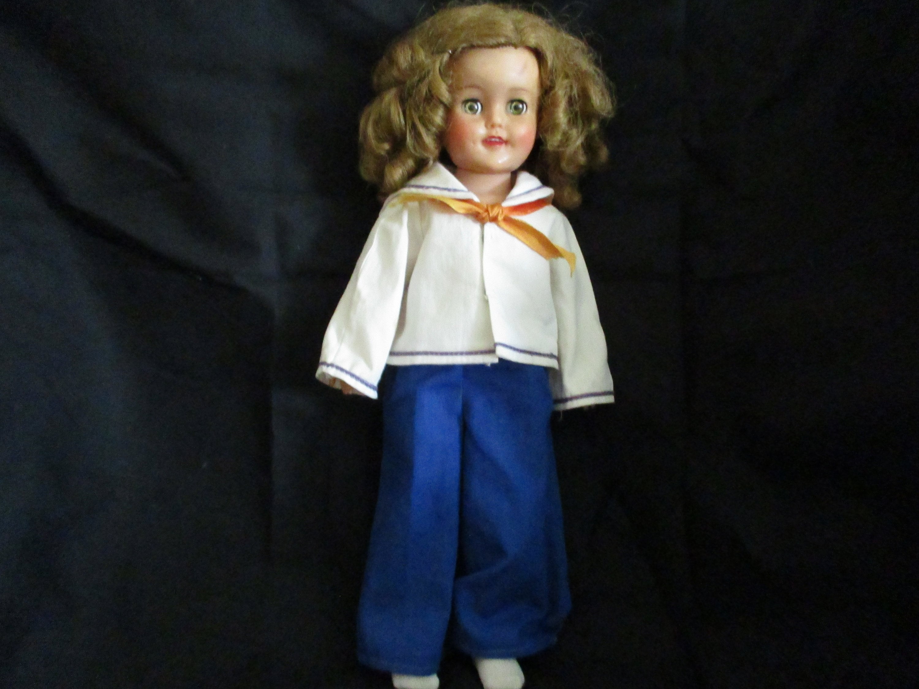 shirley temple ceramic doll