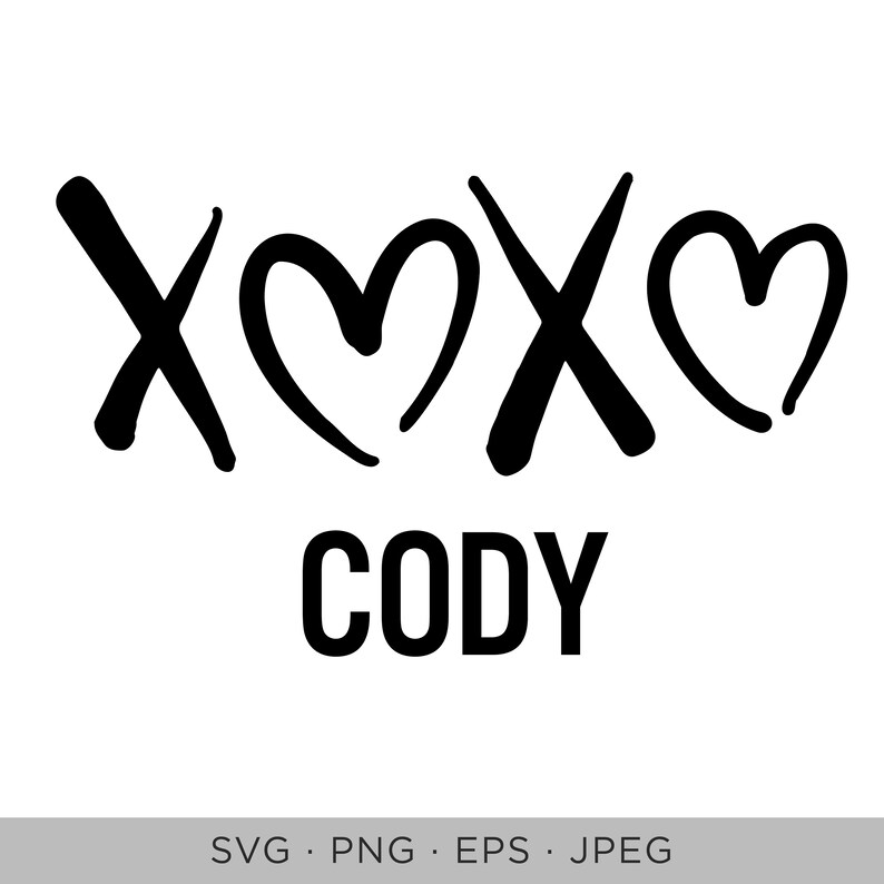 Download XOXO Cody SVG Peloton svg Cricut Svg Silhouette download ...
