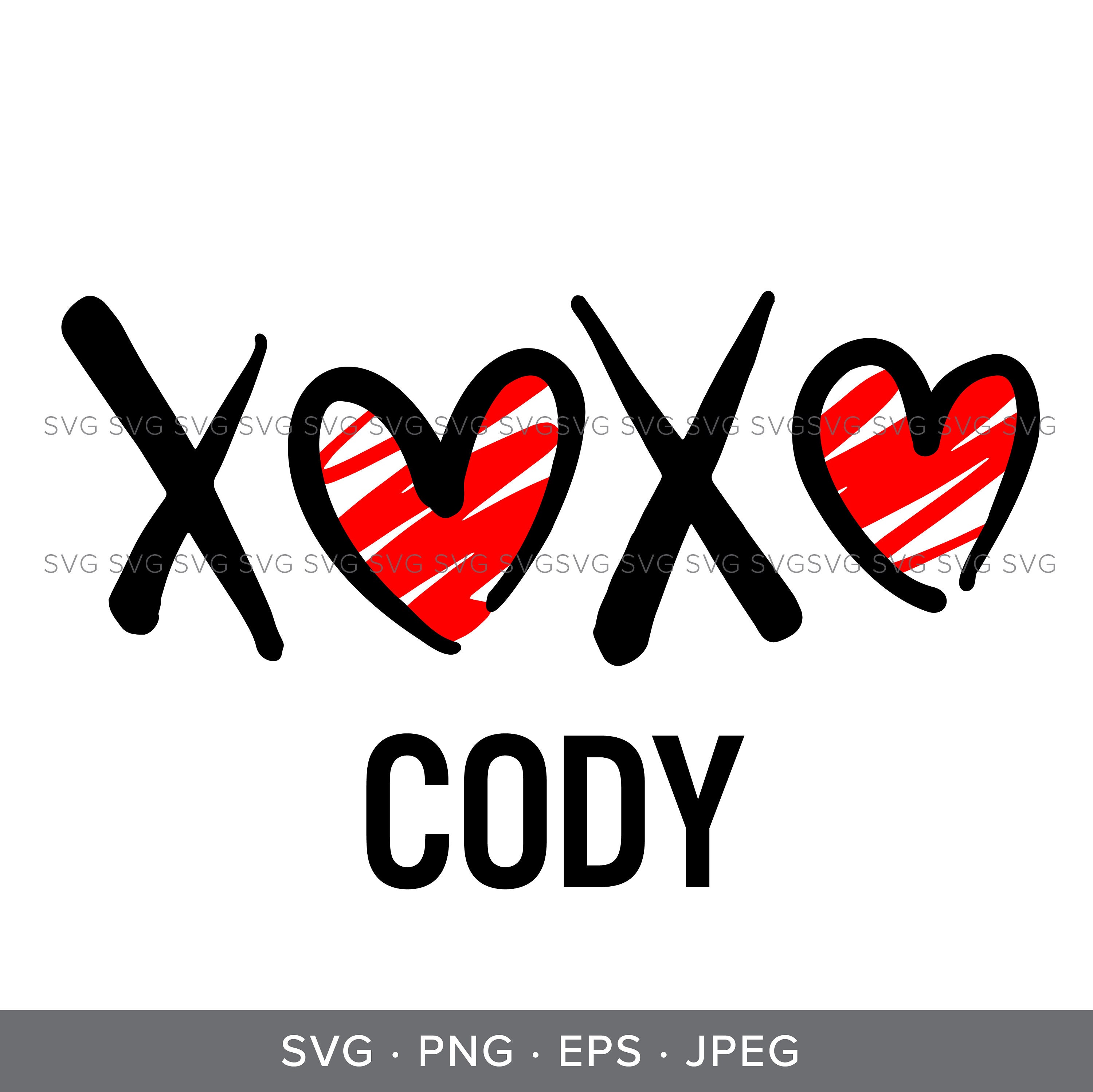 Download Xoxo Cody Svg Peloton Svg Cricut Svg Silhouette Download Etsy