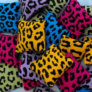 Catnip Toy Cat Stocking Stuffer Animal Print Orgânico Leopard Print Cute Cat Toys Presente para Amante de Gato Cute Cat Gift Diva Cat Gift Set Cat Lady