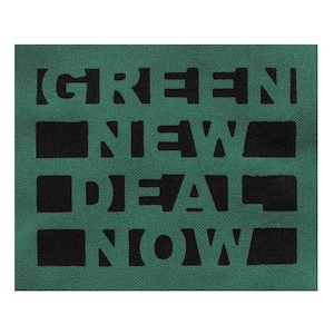 Green New Deal Patch / Climate Action Now / Science Patch / Political Patch / Environmentalism / Cloth Fabric Nature Lover / Punk Patch