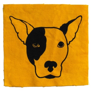 Hund Patch Pit Bull Patch Pitbull Patch Tuch Patches Welpe Patch Welpen Hunde Patch Hund Liebhaber Geschenk Hund Print Stoff Cartoon Hund Stoff Patch