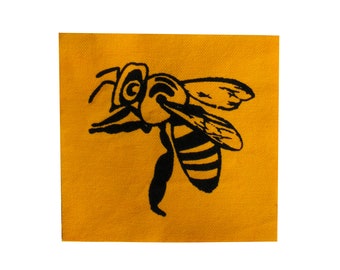 Bee Patch Honey Bee Patch Bug Patch Insect Patch Honeybee Bee Hive Save the Bees Cute Bee Fabric Bumble Bee Farm Garden Patch Insects Bugs