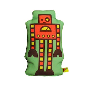 Robot Toy Robot Plush Doll Stuffed Animal Robot Plushies Gift for Kids Room Decor Science Fiction Toys Robot Pillows Robot Eco Toys PINK