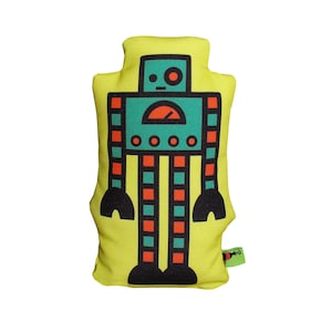 Robot Plush Robot Toy Robot Pillow Stuffed Animal Robot Plushies Gift for Kids Toddlers Toys Robot Pillows Stuffed Robot Figurine AQUA