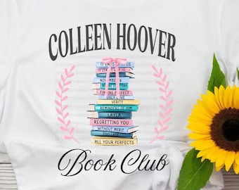 Colleen Hoover Book Club SVG, COHO, It Ends With Us, Book Talk, Bookish