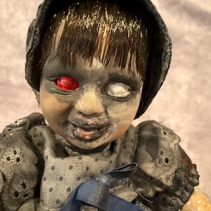 Creepy Doll | Haunted Doll | Halloween Doll | Liss GrimlyGala #94 - 8 Inch