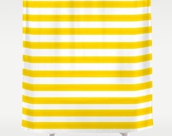 Shower Curtain -  Striped Vintage Lines