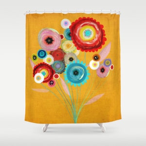 Shower Curtain - Rupydetequila Floral Art gorgeous