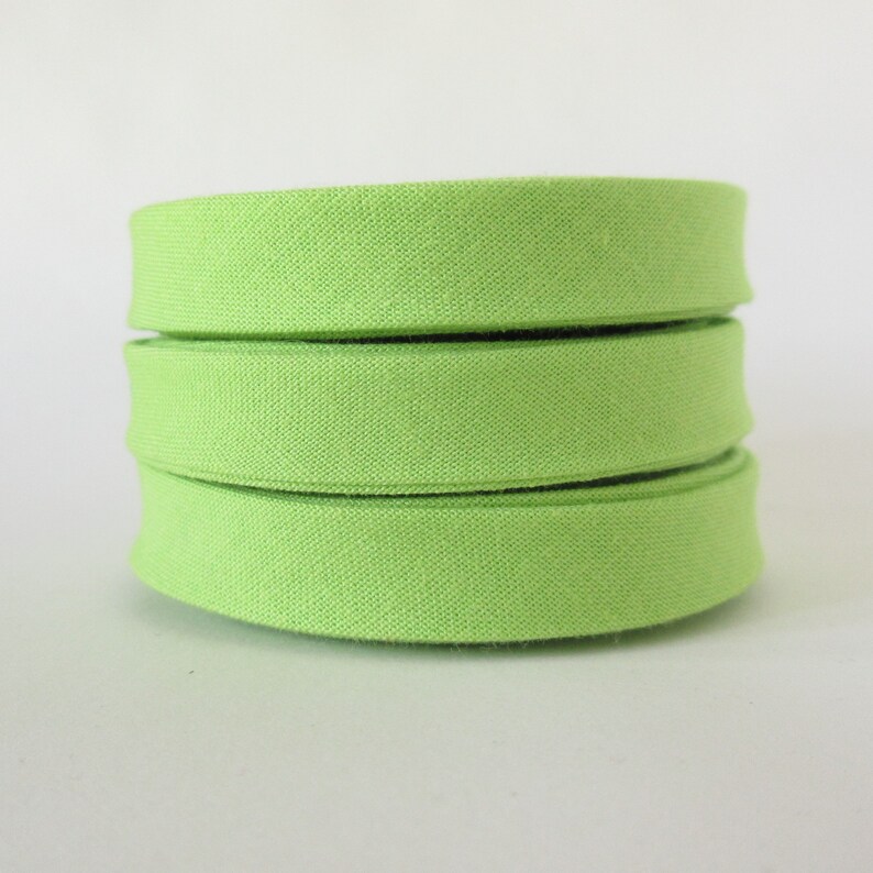 Double Fold Bias Tape Sprout Green 3 Yards image 1