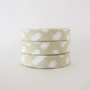 Bias Tape - First Light Buttercream - 3 Yards
