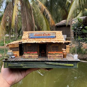 Custom Handmade Aquarium Decoration – Natural Wood House for Aquarium, meaningful gift