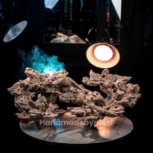 カスタムリーフロックアクアスケープ、海水水槽サンゴ岩レイアウト、海水水槽ハードスケープ、ナチュラルリーフデコレーション