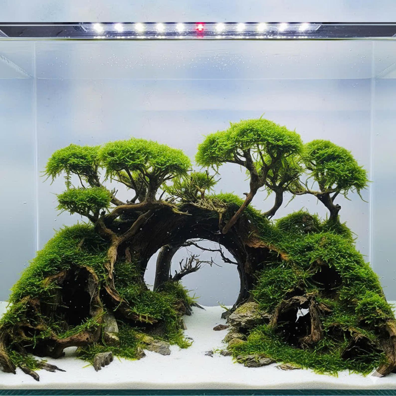 Jungle Bonsai Aquascape, Forest Aquascaping, House for Aquarium Fish - Etsy
