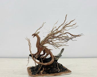 天然木 流木 無垢の木 木製 彫刻 置物 インテリア 工芸品 天然流木、長さ23インチ | 彫刻的で水槽にも安全 - Etsy 日本