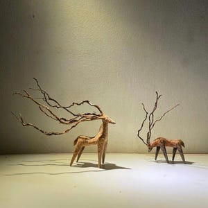 Terrarium decor, Deer terrarium,Terrarium accessories,handmade