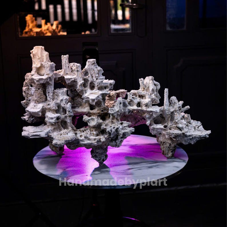 Reef Tank Rockscape Design Saltwater Aquarium Layout | Marine Aquascape Decor | Tank Rockscape ...