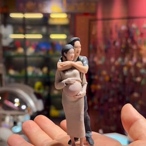 Custom 3D Couple Figures | Full-Color Lifelike Masterpieces | Made from Your Single Photo | ANY Size