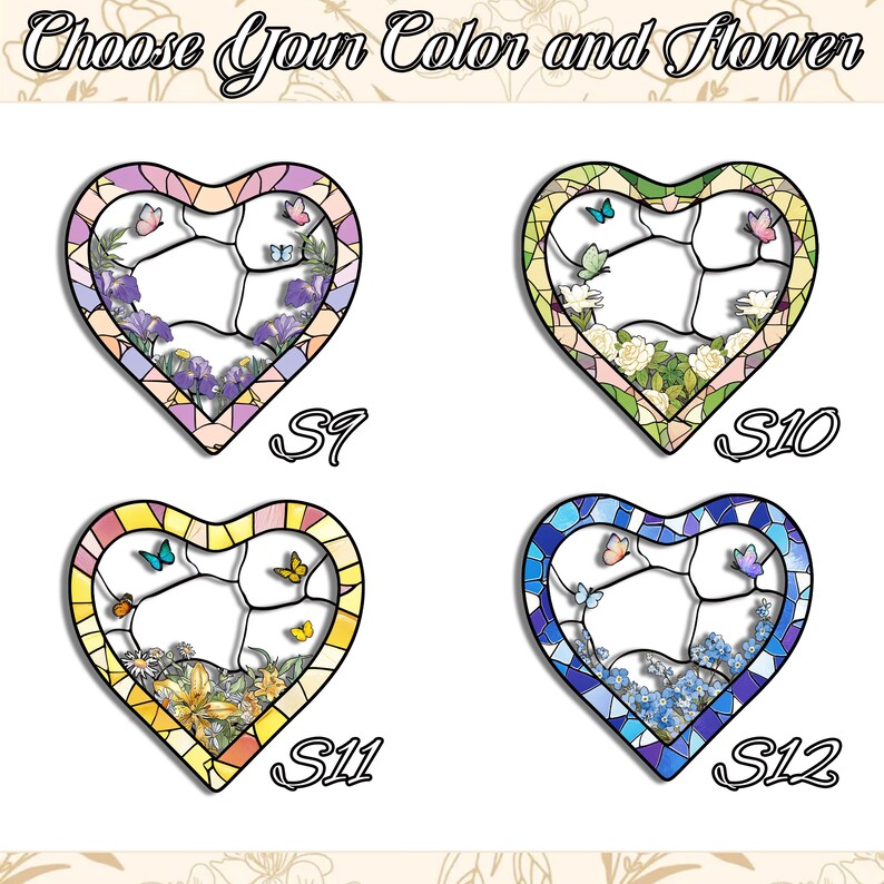 Custom Pet Portrait Stained Glass Suncatcher, Dog Memorial Gift, Pet Loss Sympathy Keepsake, Personalized Cat Remembrance Window Hanging image 5