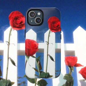 Valla blanca / Terciopelo azul / Estuche magnético resistente / David Lynch