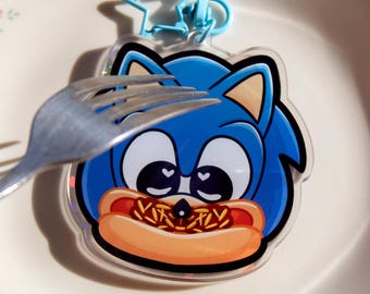 Sonic the Hedgehog | Chili Dog Keychain