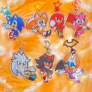 Sonic the Hedgehog Keychains