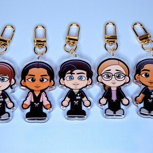 The Pitt TV Show Acrylic Keychains image 2