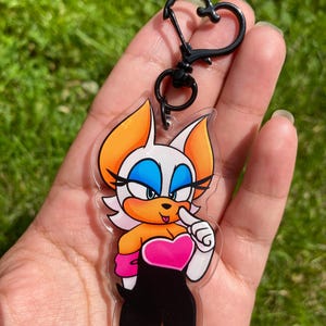 Rouge the bat | Acrylic Charm