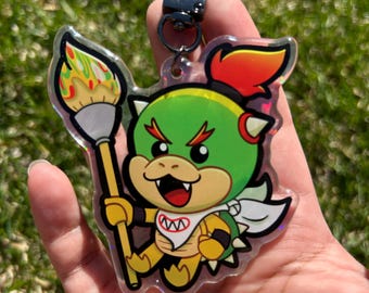 Bowser Jr. Acrylic Keychains