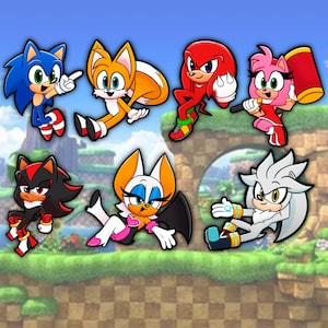Sonic the Hedgehog Keychains