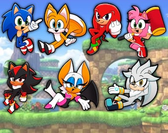 Sonic the Hedgehog Keychains