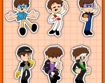 Sanders Sides Stickers