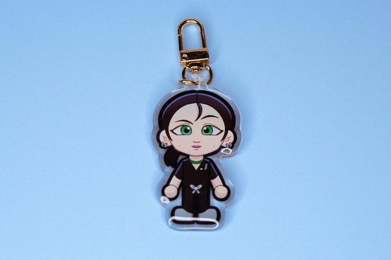 The Pitt TV Show Acrylic Keychains Santos