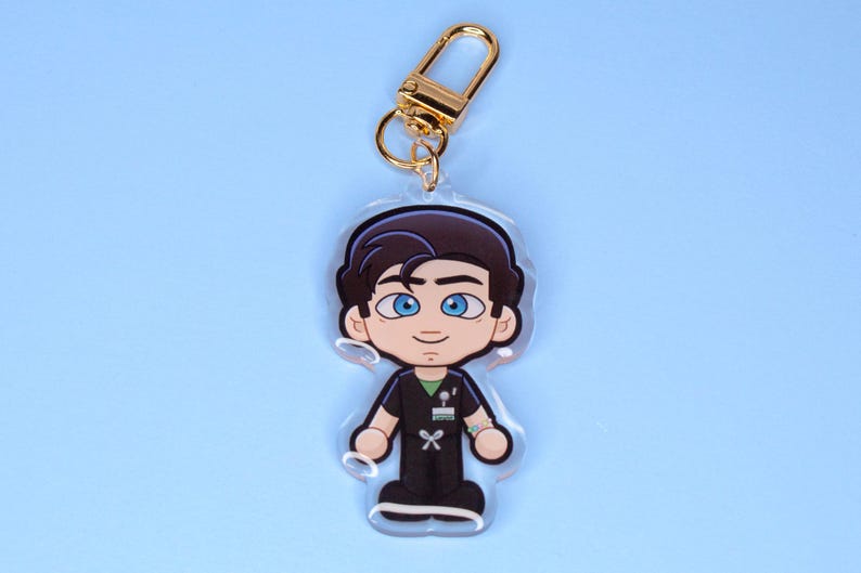 The Pitt TV Show Acrylic Keychains Langdon