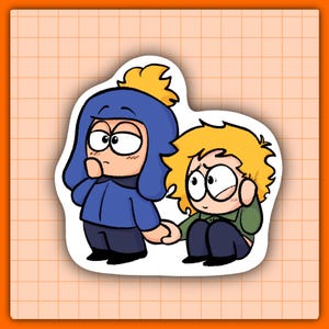 Craig and Tweek sticker