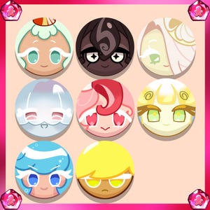 17 (Epic) Cookie Run buttons ((Group 2)) image 2