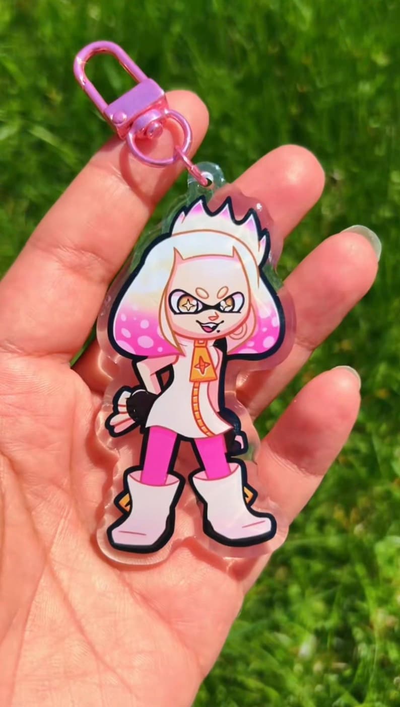 Splatoon 2 Keychains Splatoon Idols Keychains - Etsy