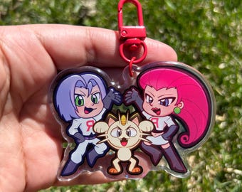 Team R Acrylic Keychains