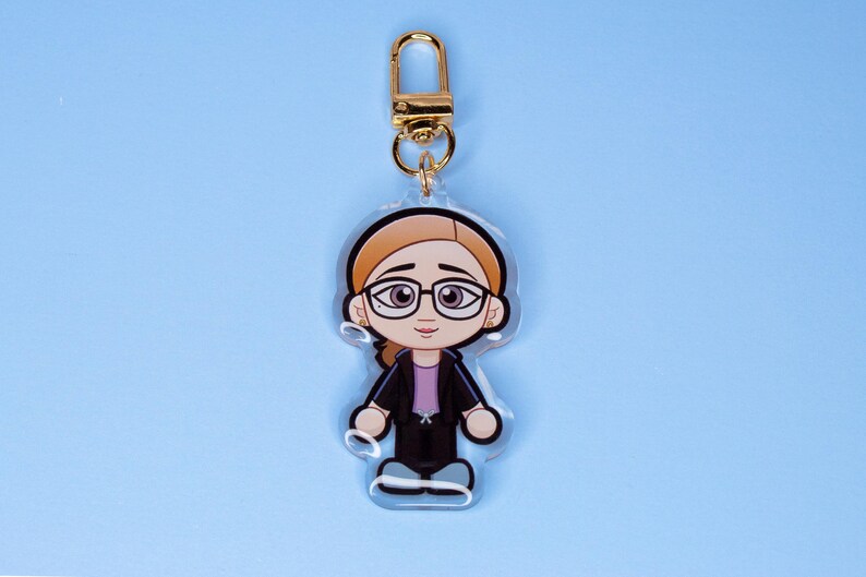 The Pitt TV Show Acrylic Keychains Mel