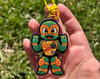 Rottmnt Acrylic Keychains - Etsy