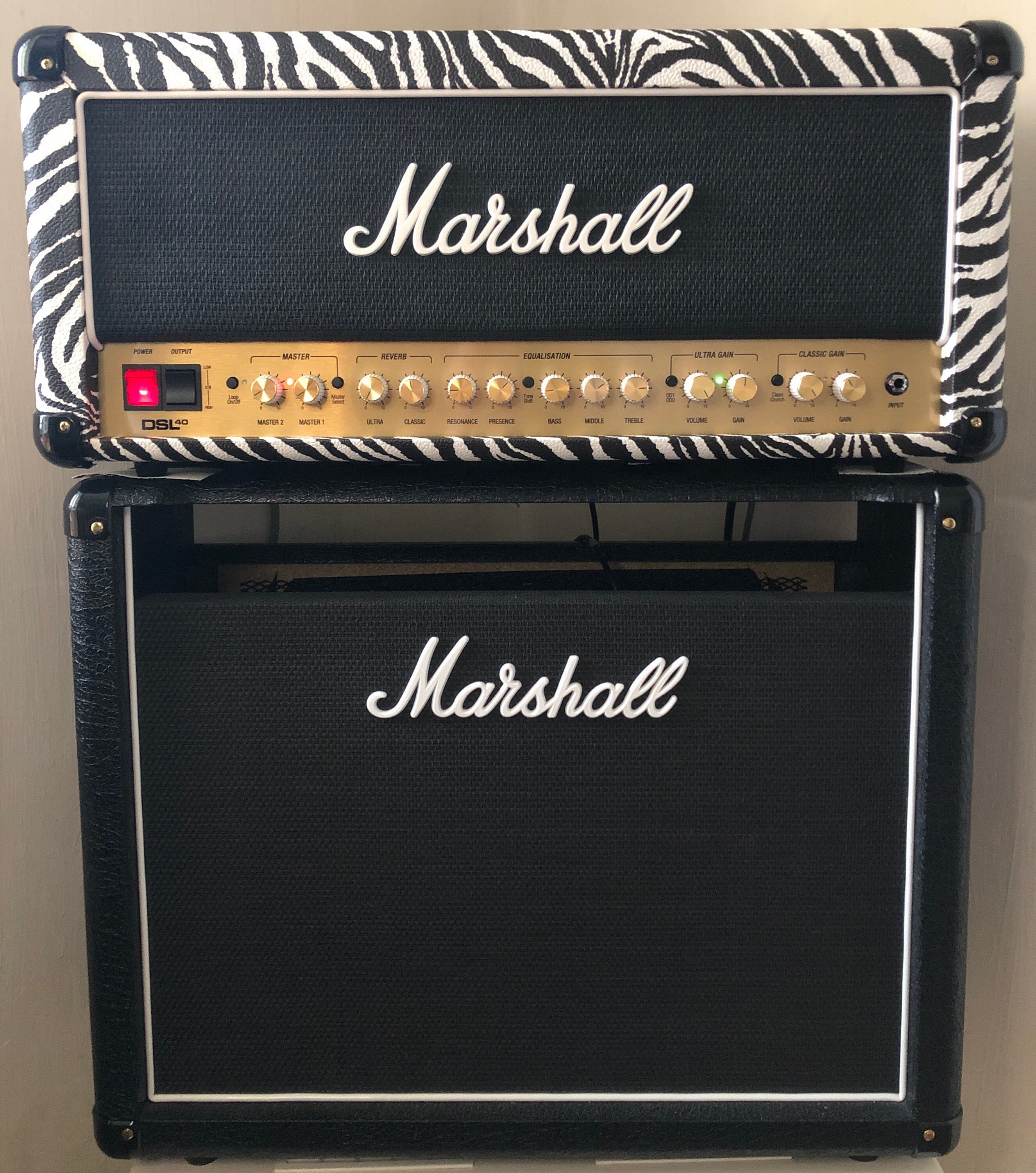 Protect'em Marshall DSL40C Amp Cover - Black Polyester Dust Cover For Guitar Amplifier